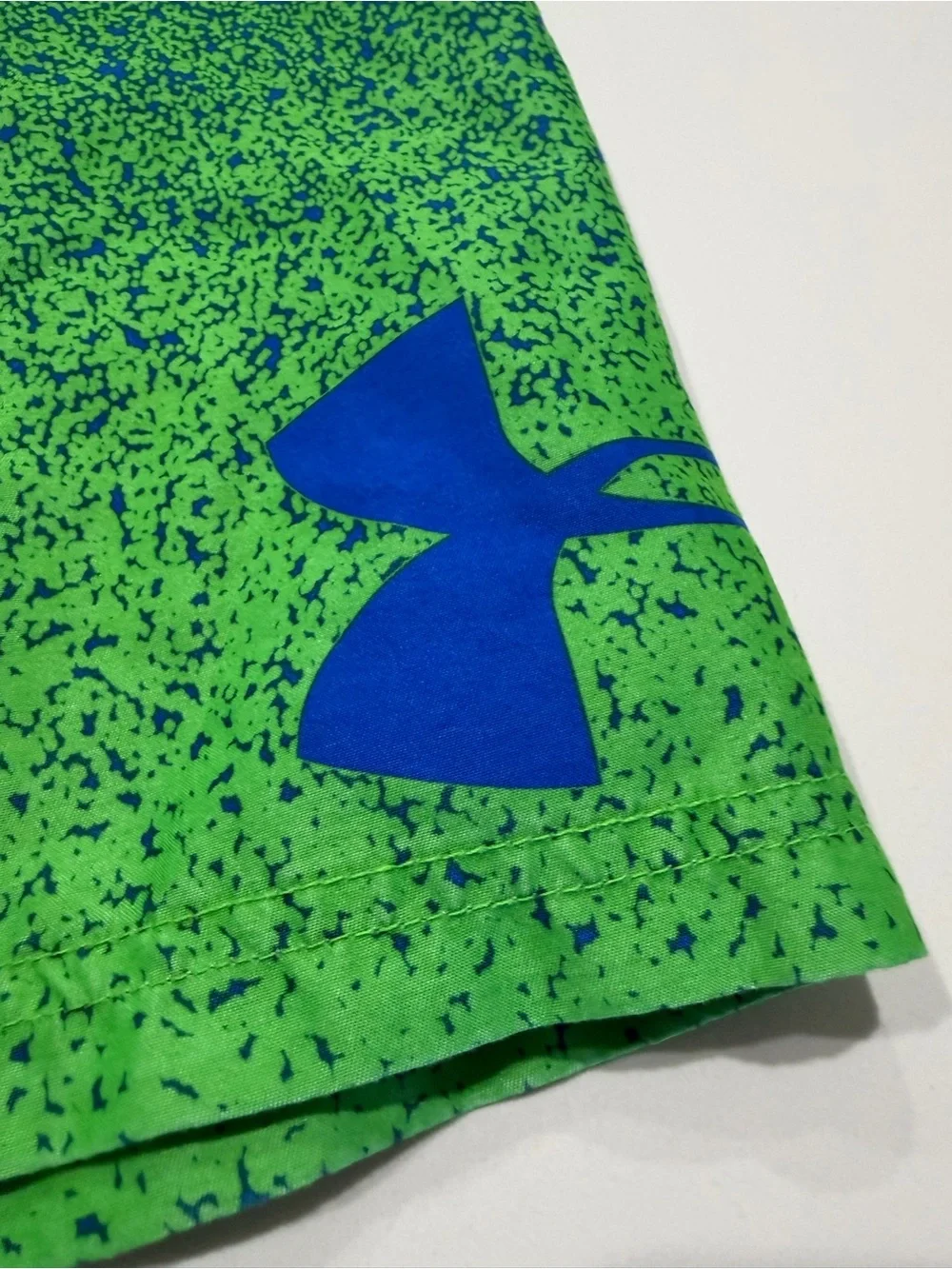 Under Armour Men’s Blue to Green Ombre Swim Trunks